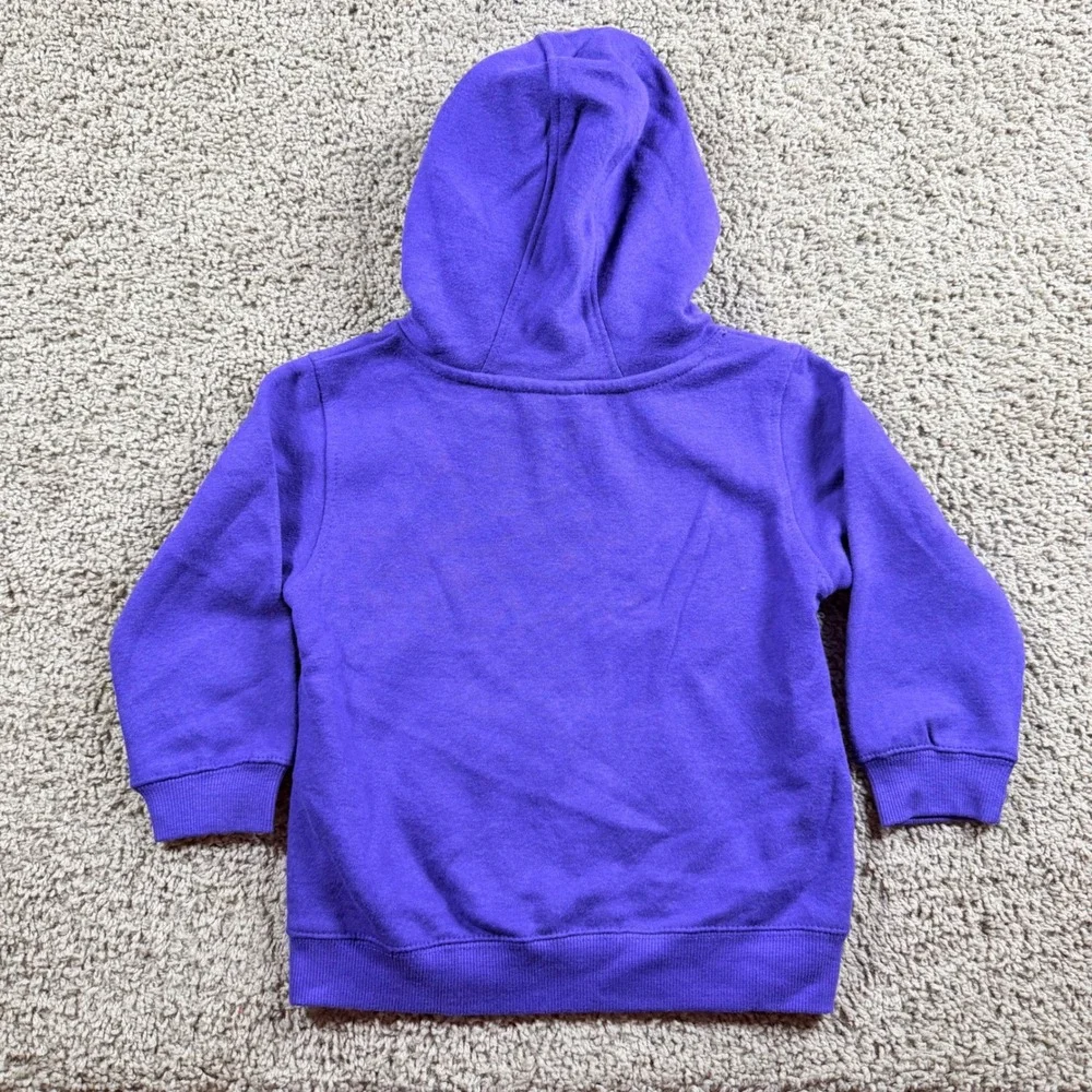 NFL Baltimore Ravens Kids Charm City Maryland Purple Hoodie Size 4 small outdoor